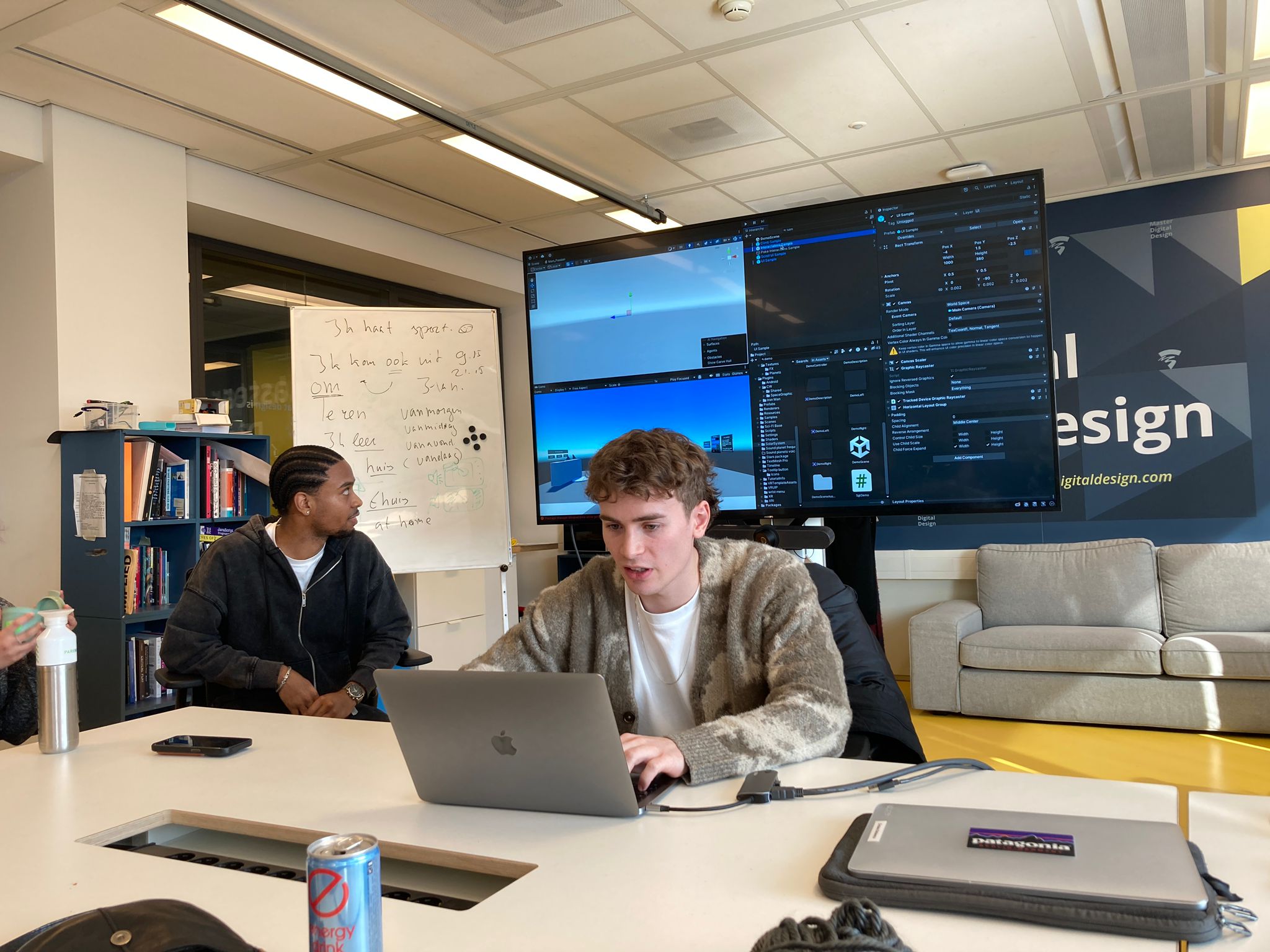 Josh's creative workspace