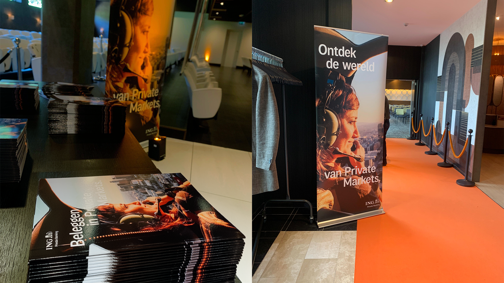 ING Private Banking — Private Markets digital campaign assets