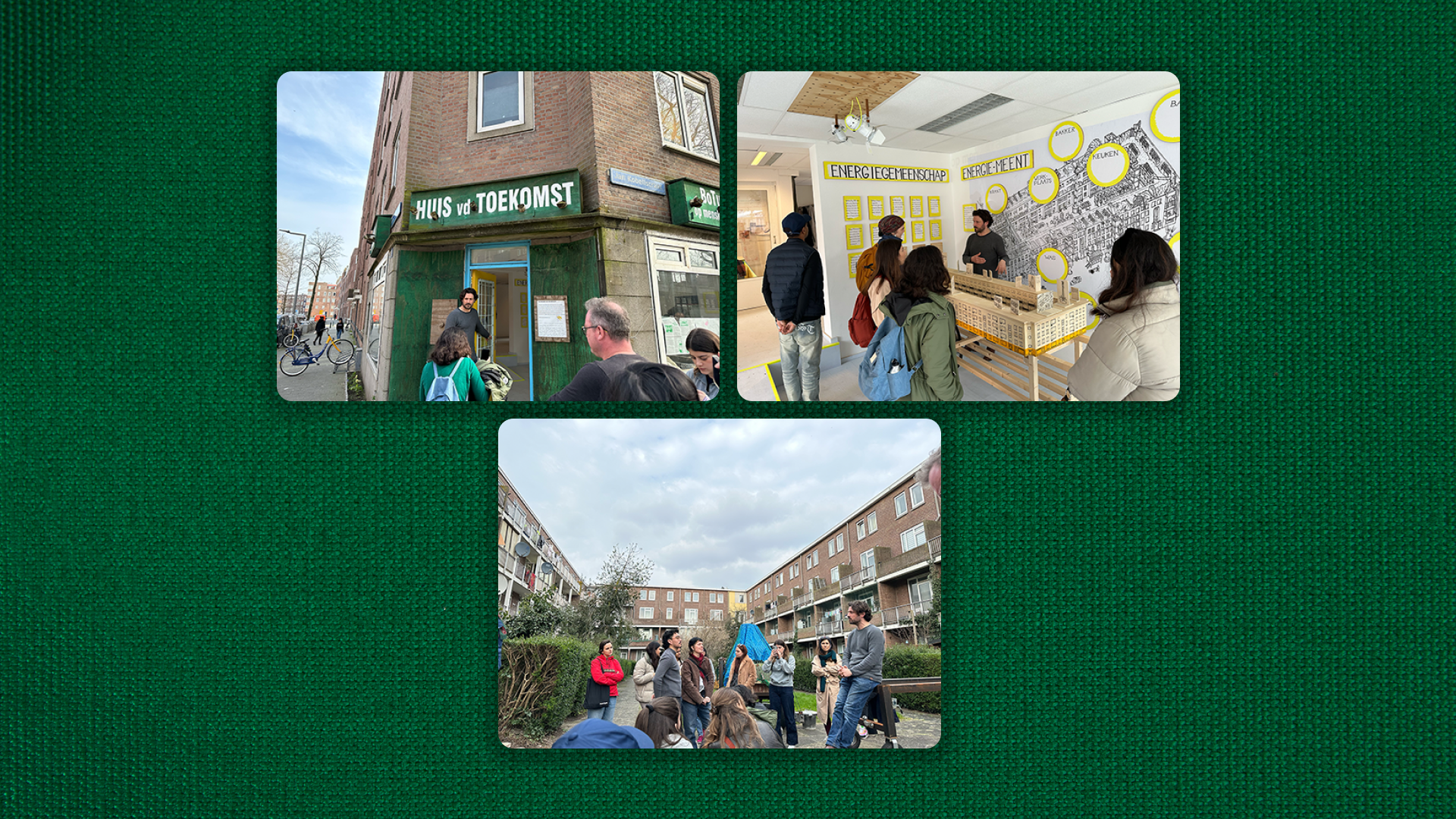 Field research in BoTu — visiting Huis van de Toekomst, workshop space, and community gathering