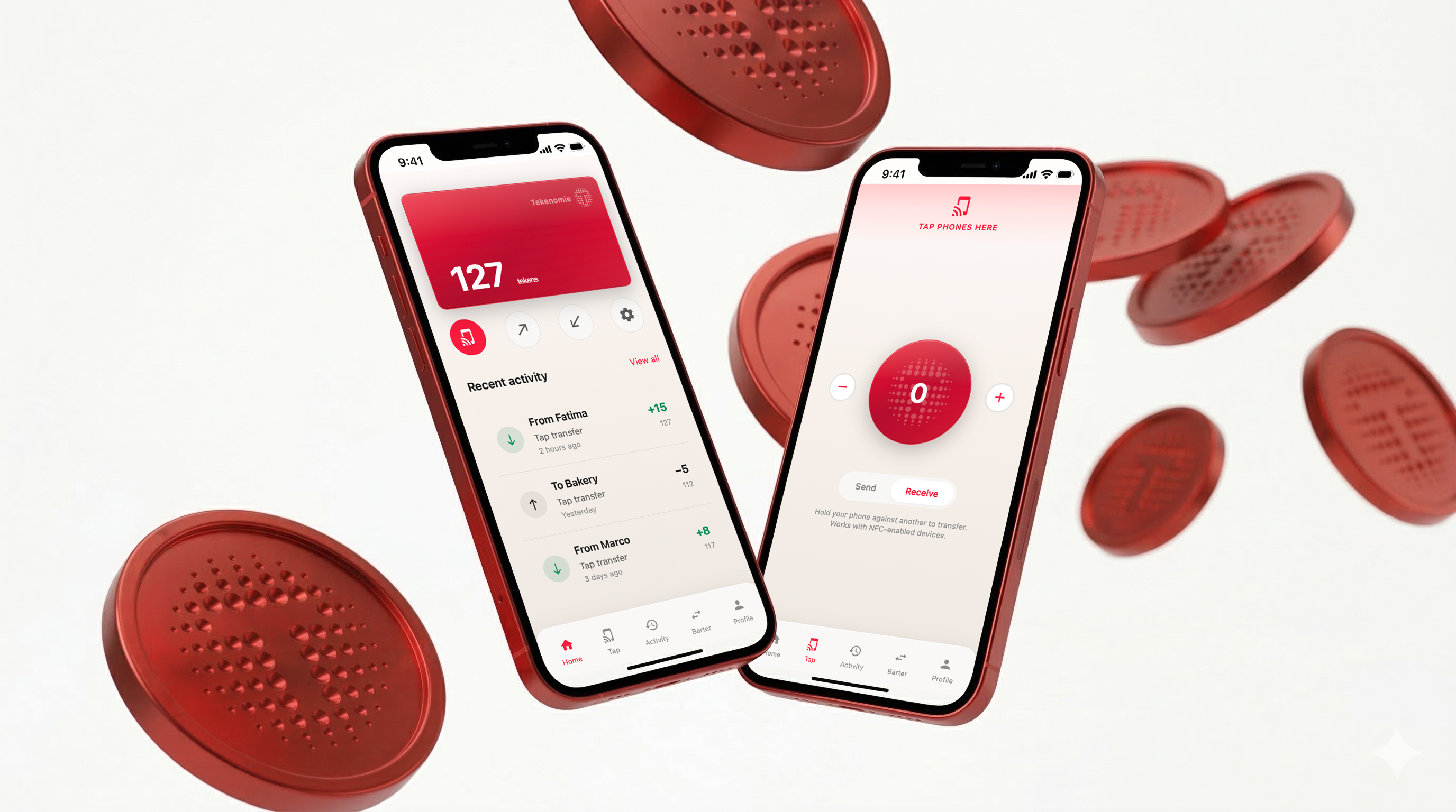 Tekenomie — Buur local currency app hero image